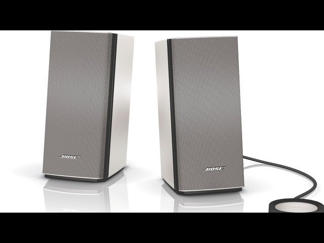 Bose Companion 20 Multimedia Desktop Speakers Review - YouTube