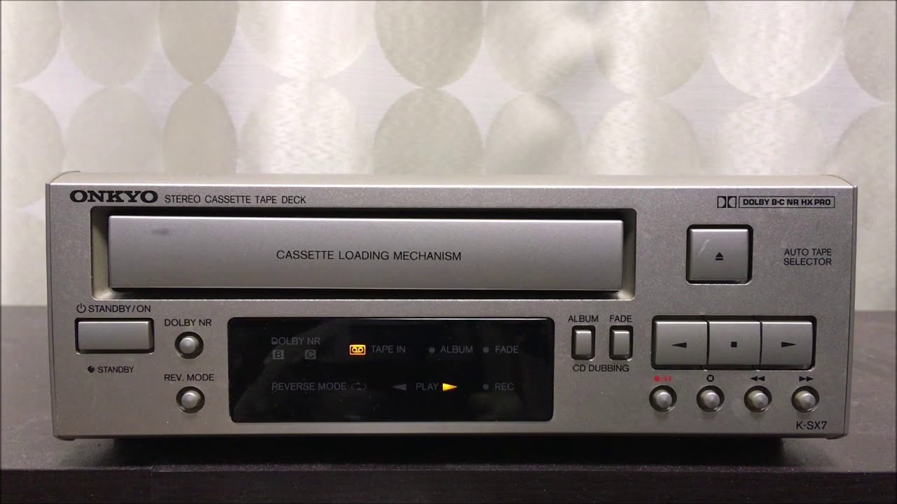ONKYO K- SX7 - YouTube