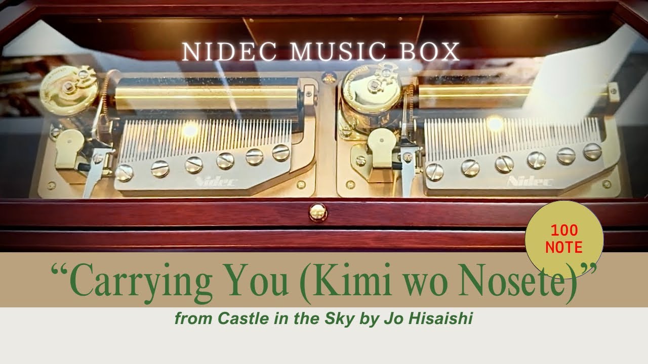 Nidec 100-note】“Kimi wo Nosete(Carrying You)” Joe Hisaishi, fka