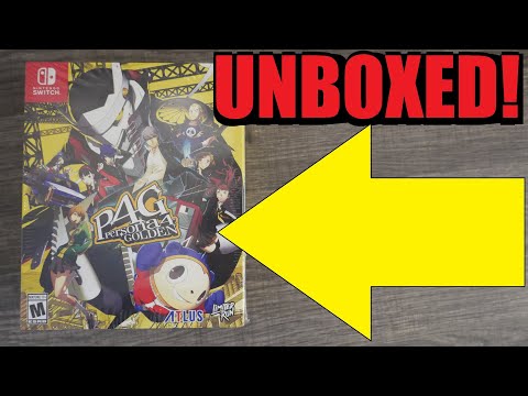 Unboxing the Persona 4 Golden Limited Run Grimoire Edition! - YouTube