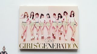 Unboxing Girls' Generation 2nd Japanese Single Album Gee [Limited