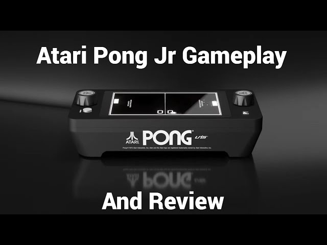 超希少/動作確認済】Atari Mini PONG Jr. ミニポンジュニア 超希少