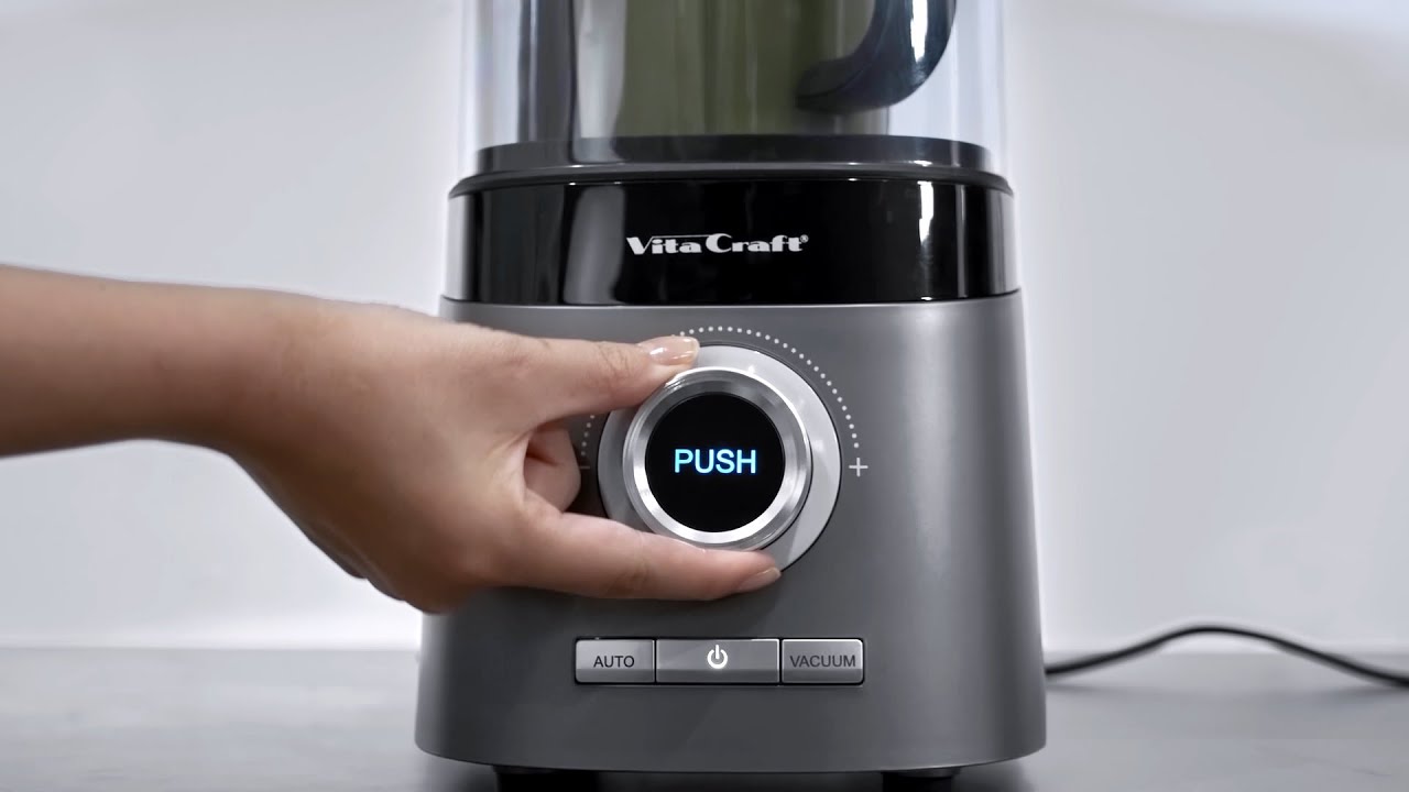 ビタクラフト 真空ブレンダー FRESQO（機能紹介） - YouTube