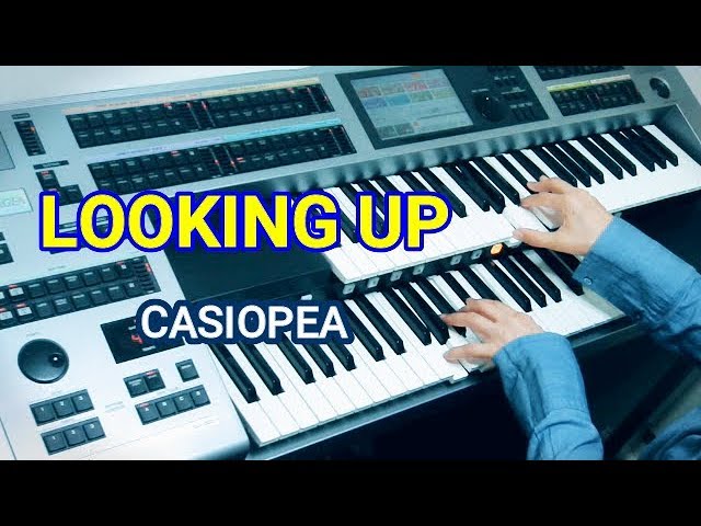 LOOKING UP / CASIOPEA カシオペア☆YAMAHA Electone ELS-02C - YouTube