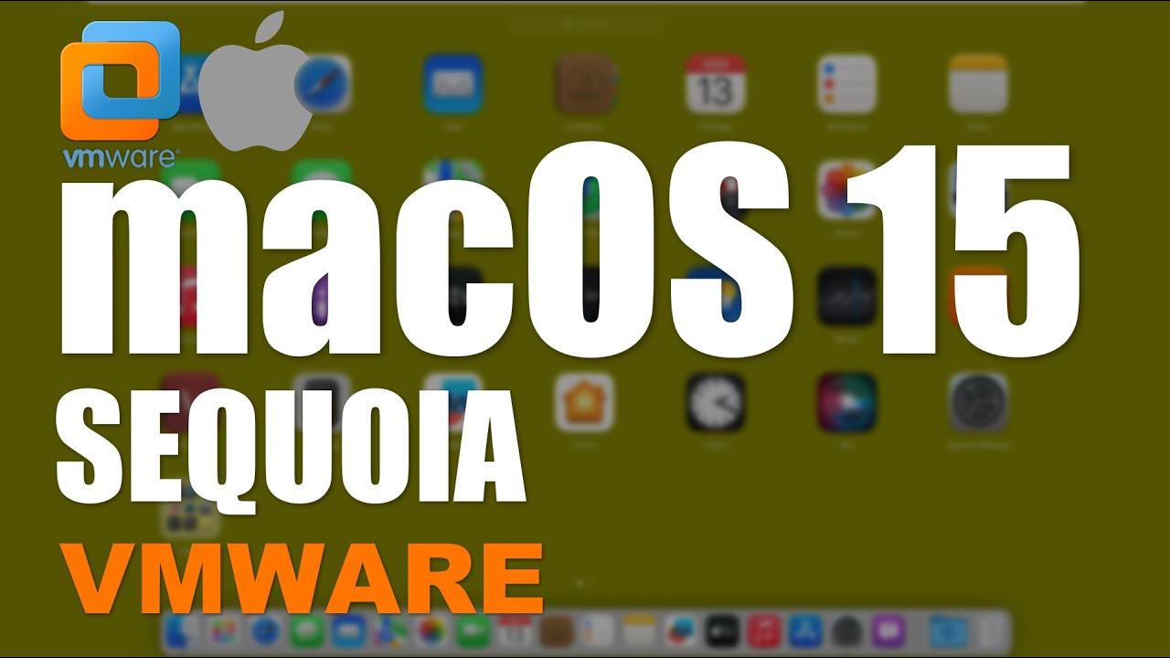 How to Install macOS Sequoia on VMware on Windows PC - YouTube