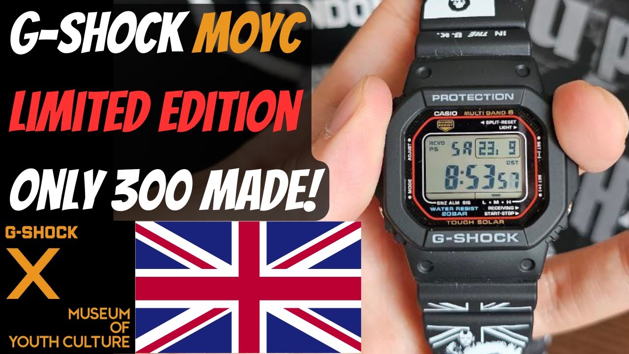 G-SHOCK X Museum of Youth Culture Limited Edition (ONLY 300 MADE