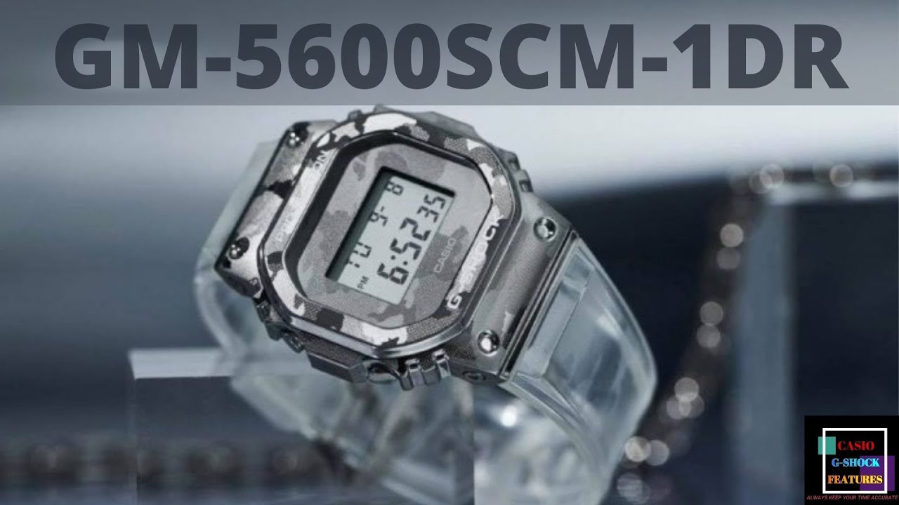 CASIO G-SHOCK STEEL GM-5600SCM-1DR | UNBOXING NEW 2021 ARMY