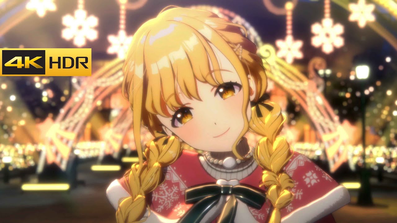 4K HDR「White Night! White Wish!」(藤田ことね SSR)【学マス/学園