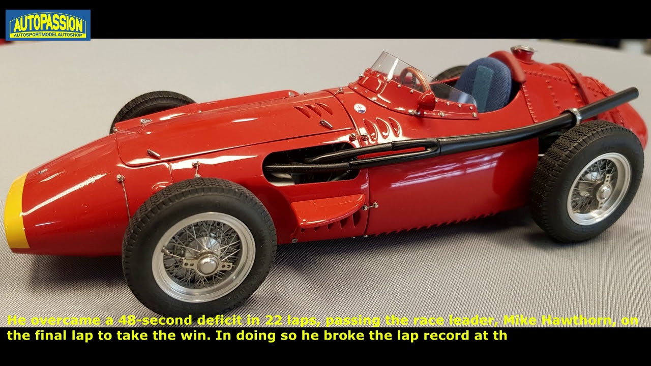 Maserati 250F 1956 by CMC 1/18 - YouTube