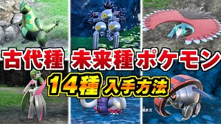 ポケモンSV】パラドックスポケモン14種(古代種・未来種)出現場所まとめ