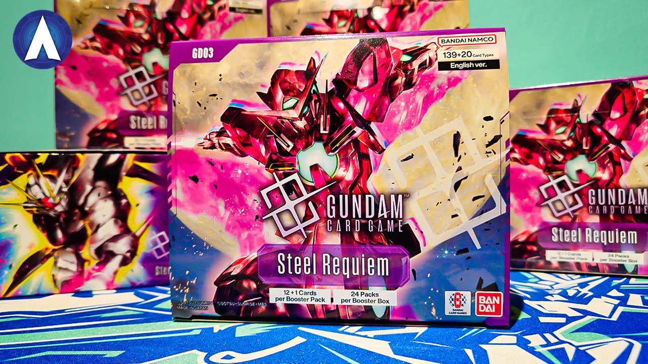 CRAZY FIRST PACK HIT!!! GD03 Steel Requiem Booster Box Opening