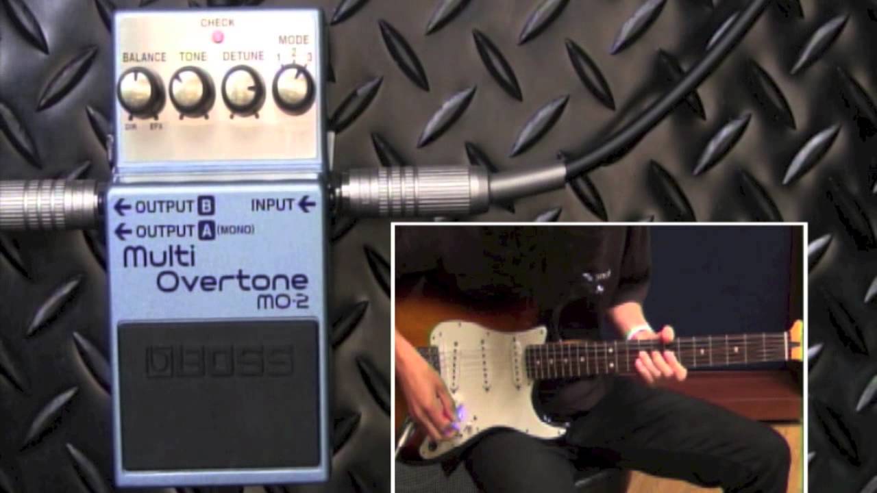 試奏動画】BOSS MO-2 Multi Overtone【BOSS COMPACT PEDAL 100th