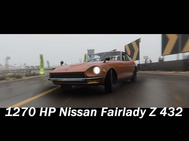 Extreme Power, No Handling - 1969 Nissan Fairlady Z 432 (Forza