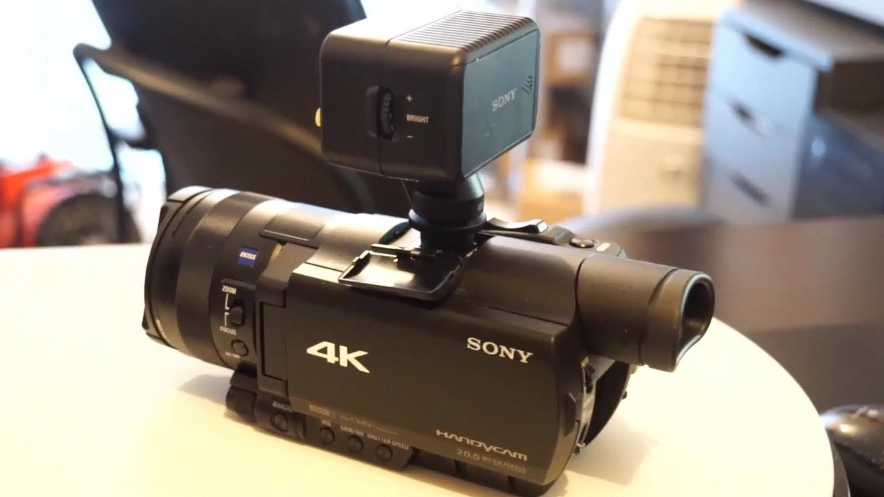 HVL-LEIR1 – The Sony IR / LED Battery Powered Light Review - YouTube