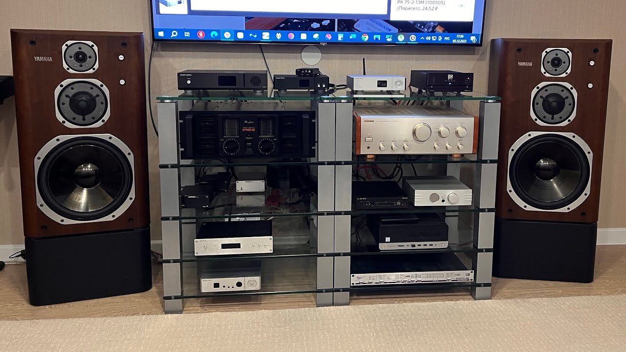 YAMAHA NS-2000 | SANSUI AU - α 907 mr | Accuphase PRO-5 | ЦАП