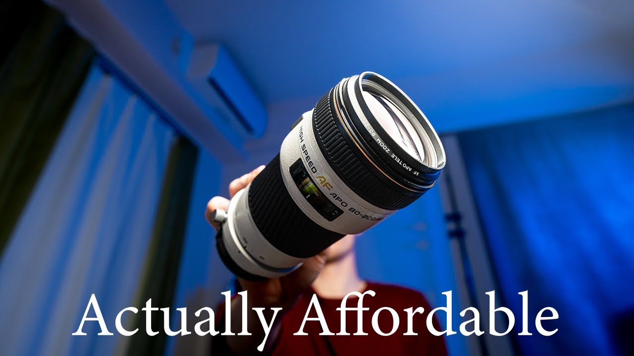 Minolta AF 80-200mm F2.8 HS APO G: Lens Review/Test - YouTube