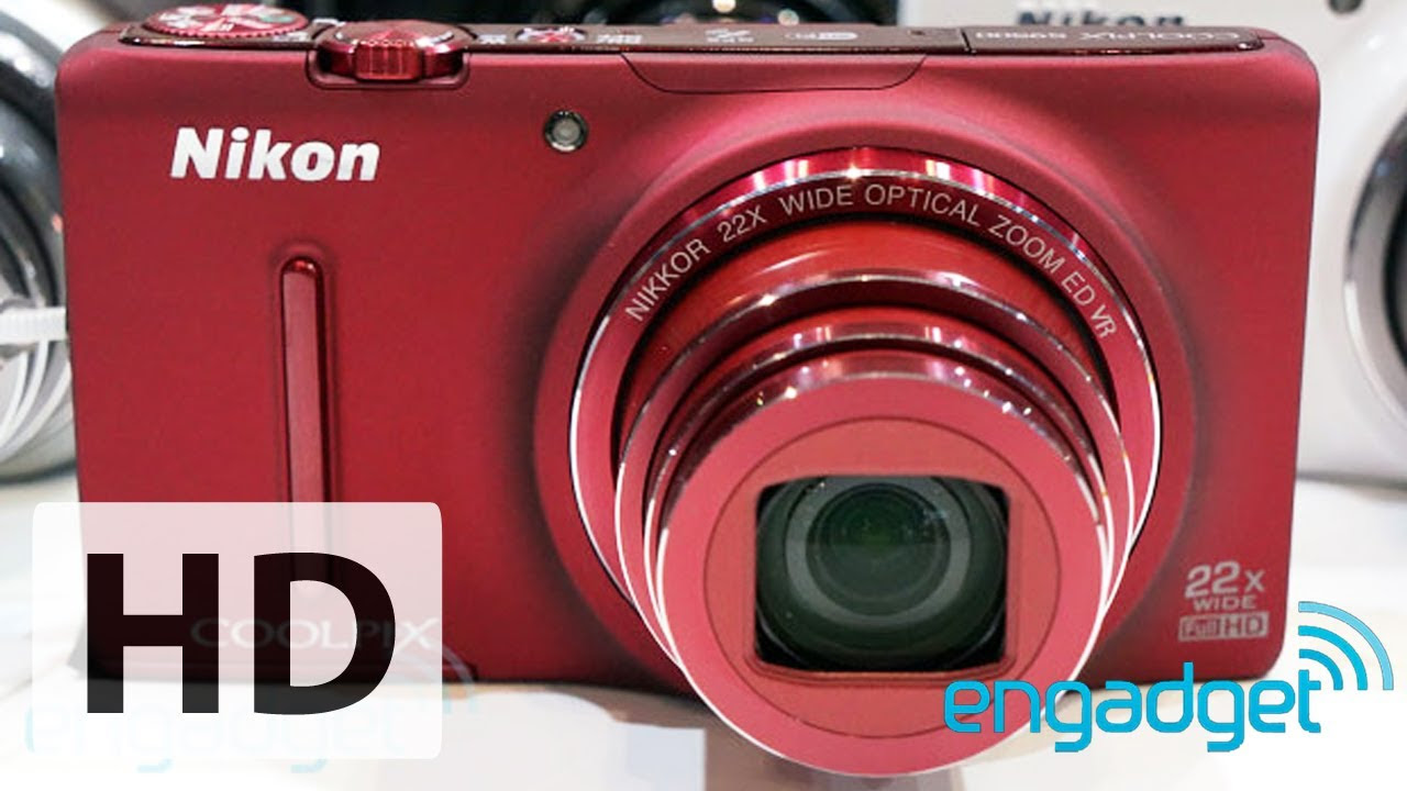 Nikon Coolpix S9500 and S5200 hands-on | Engadget - YouTube