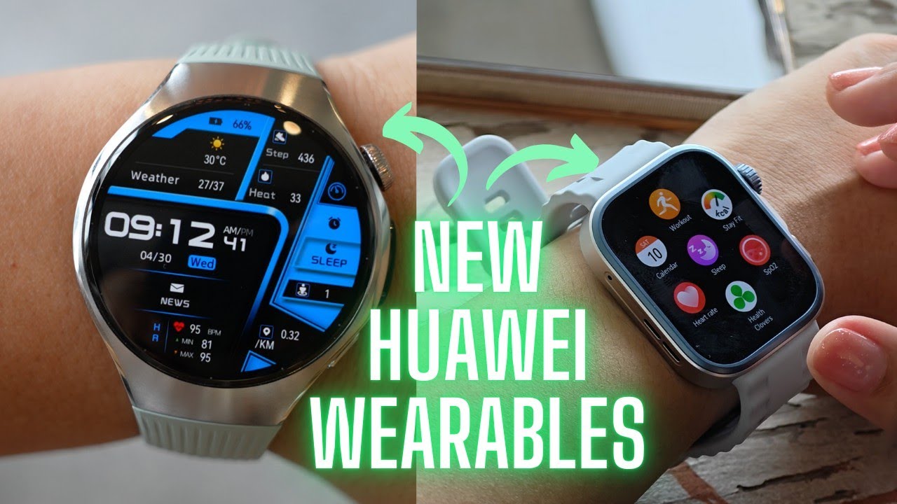 Huawei Watch 5 & Fit 4 Pro Review: New X-Tap Sensor & Long Battery
