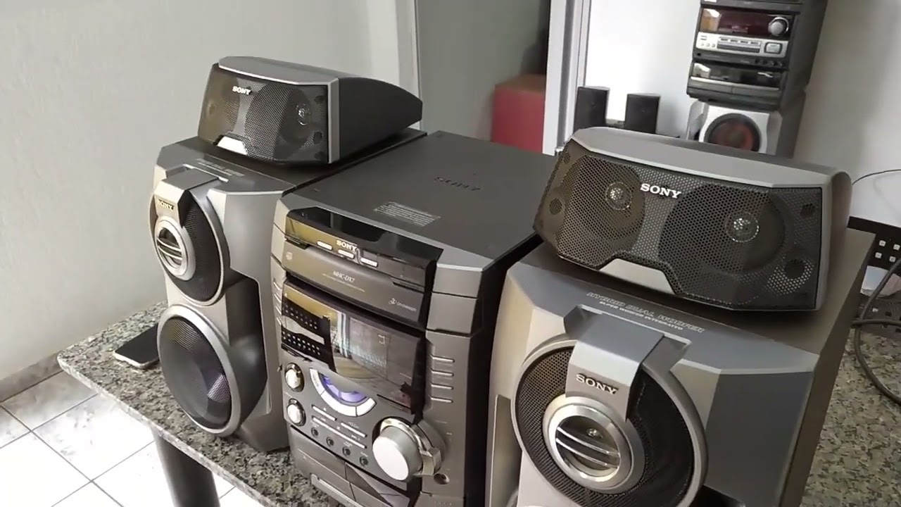 Sony MHC DX7 ( vendido ) - YouTube