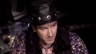 Bono inducts The Who at the 1990 Rock & Roll Hall of Fame