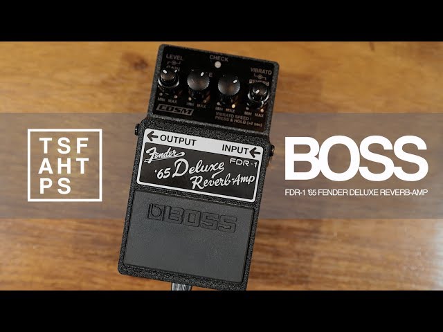 Boss Legend Series - FDR-1 Fender '65 Deluxe Reverb Amp - YouTube