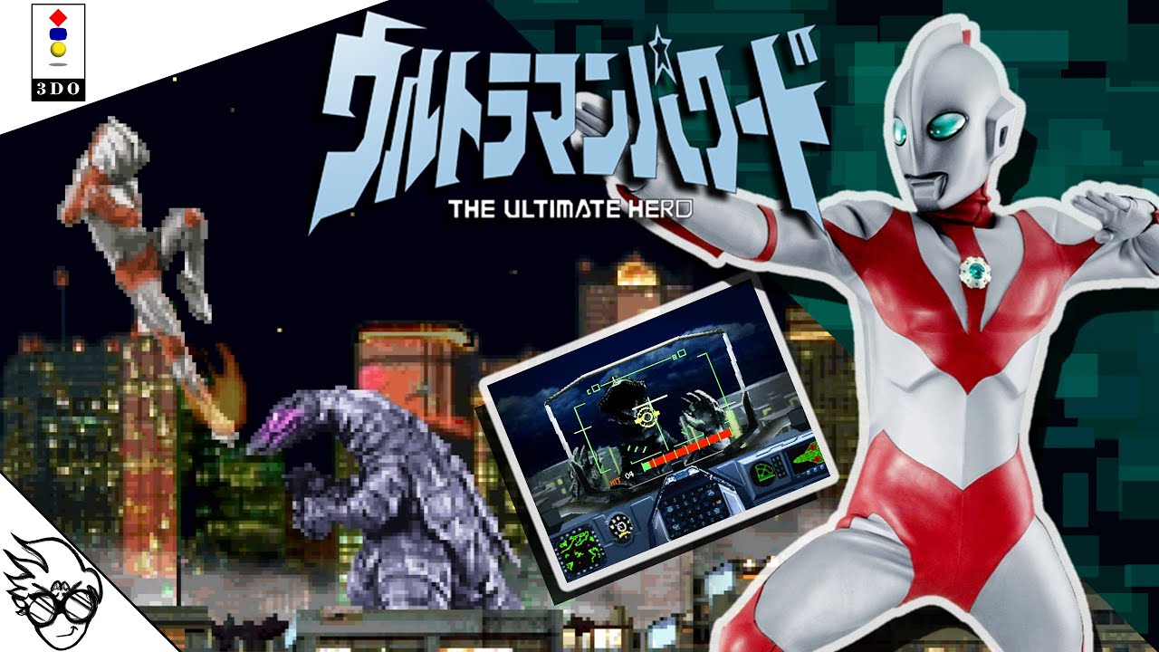 Ultraman Powered (3DO 1994) - Ultraman [Battle Mode: Playthrough