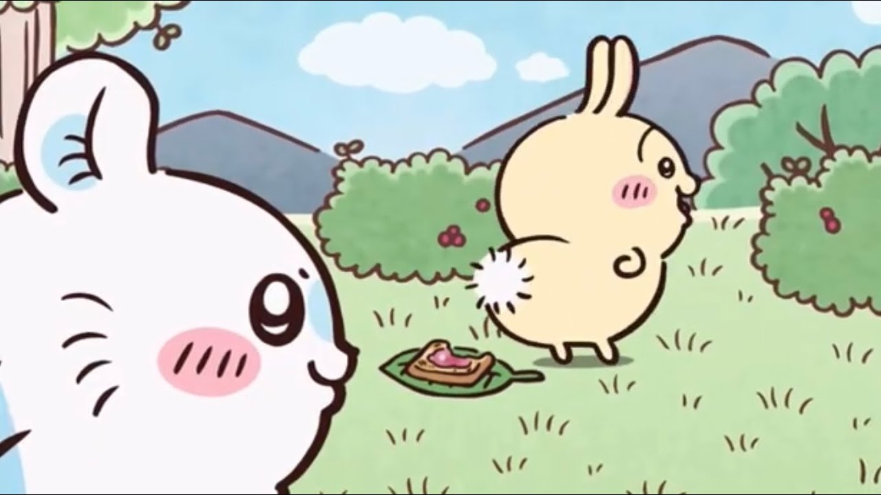 ちいかわ】うさぎvsモモンガ - YouTube