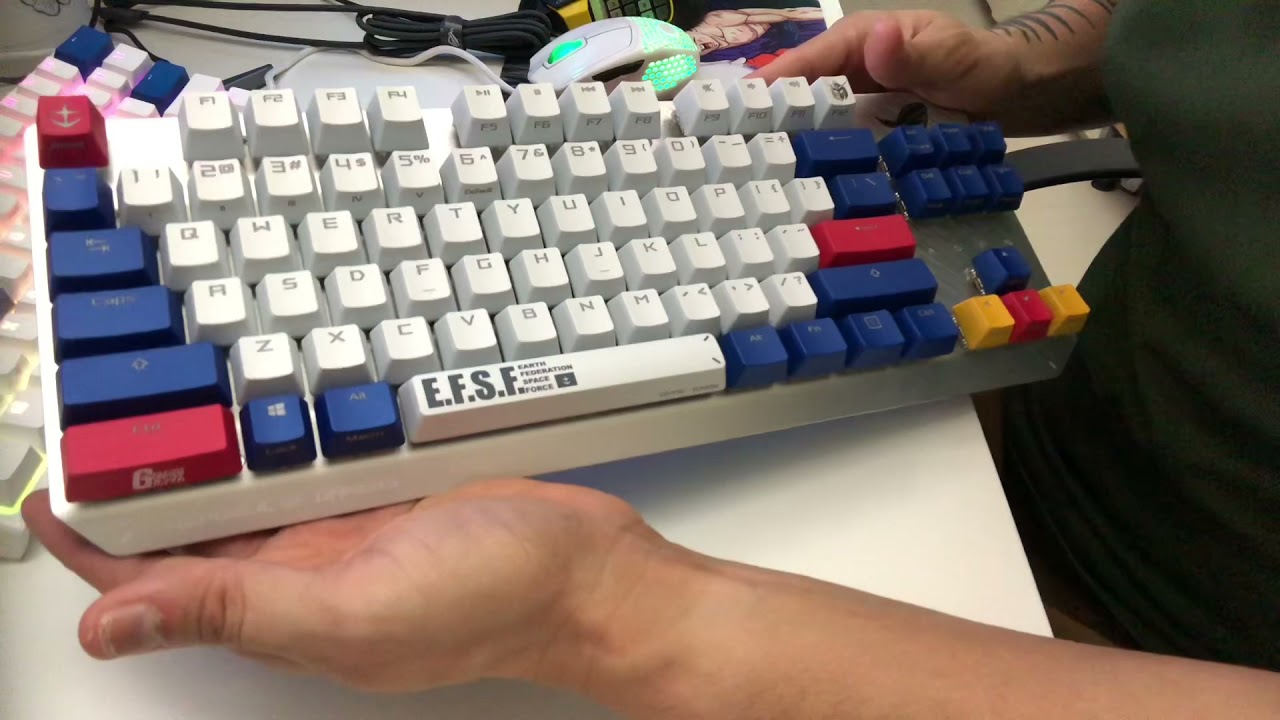 ROG Strix Scope TKL Gundam LTD Edition Mechanical Keyboard