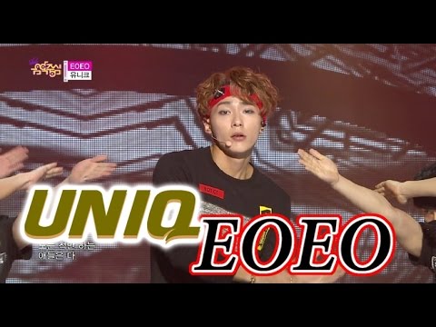 HOT] UNIQ - EOEO, 유니크 - 이오이오, Show Music core 20150502
