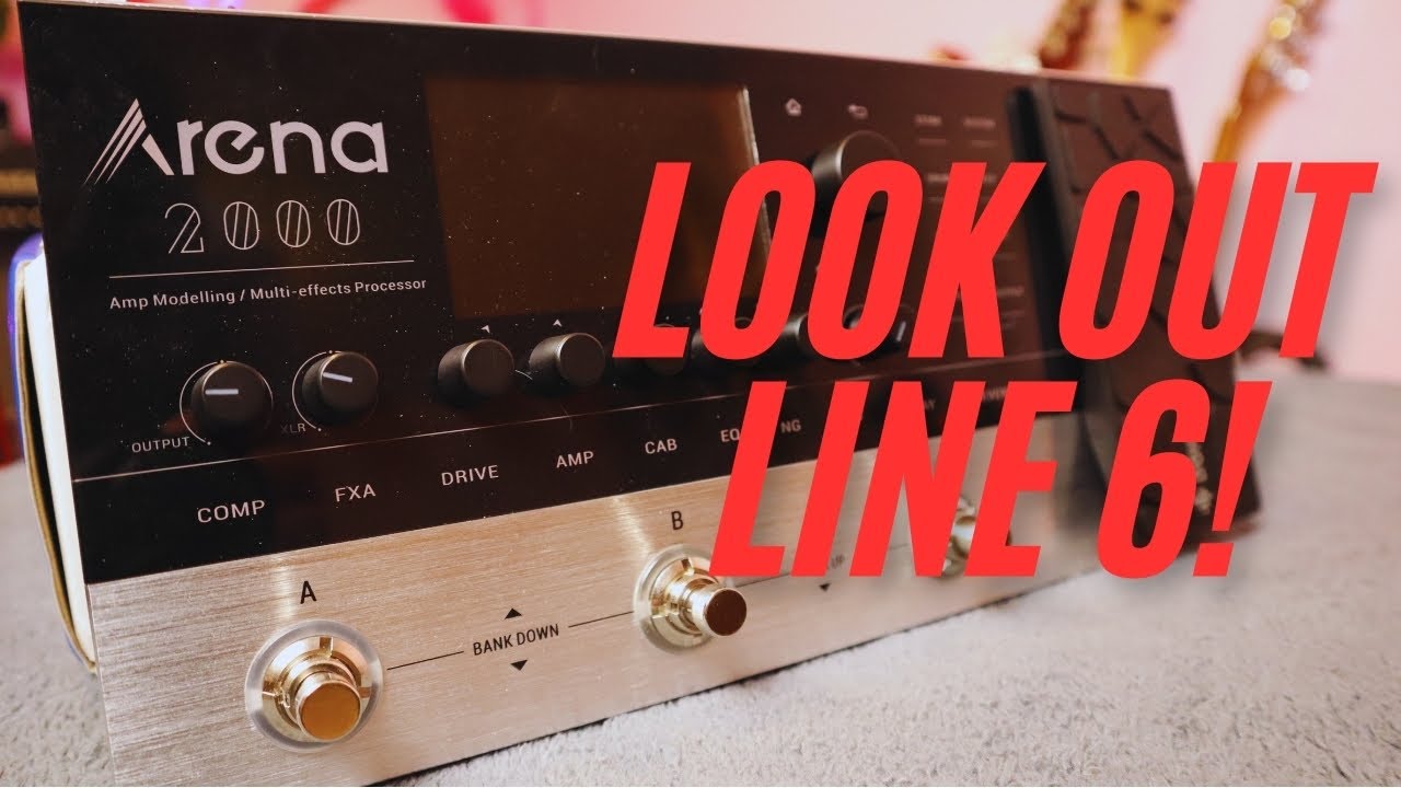 Line 6 Helix on A Budget? | Donner Arena 2000 Review - YouTube