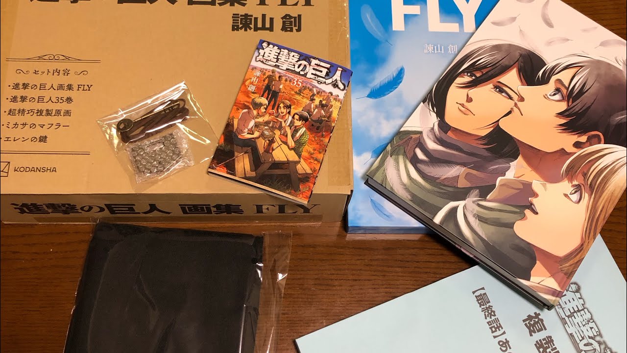 進撃の巨人 画集FLY』 進撃の巨人 Attack on Titan 画集 FLY 諫山創 |