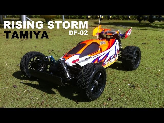 Tamiya DF-02 Rising Storm XB 4WD 1/10 Buggy - RC RUNNiNG ViDEO