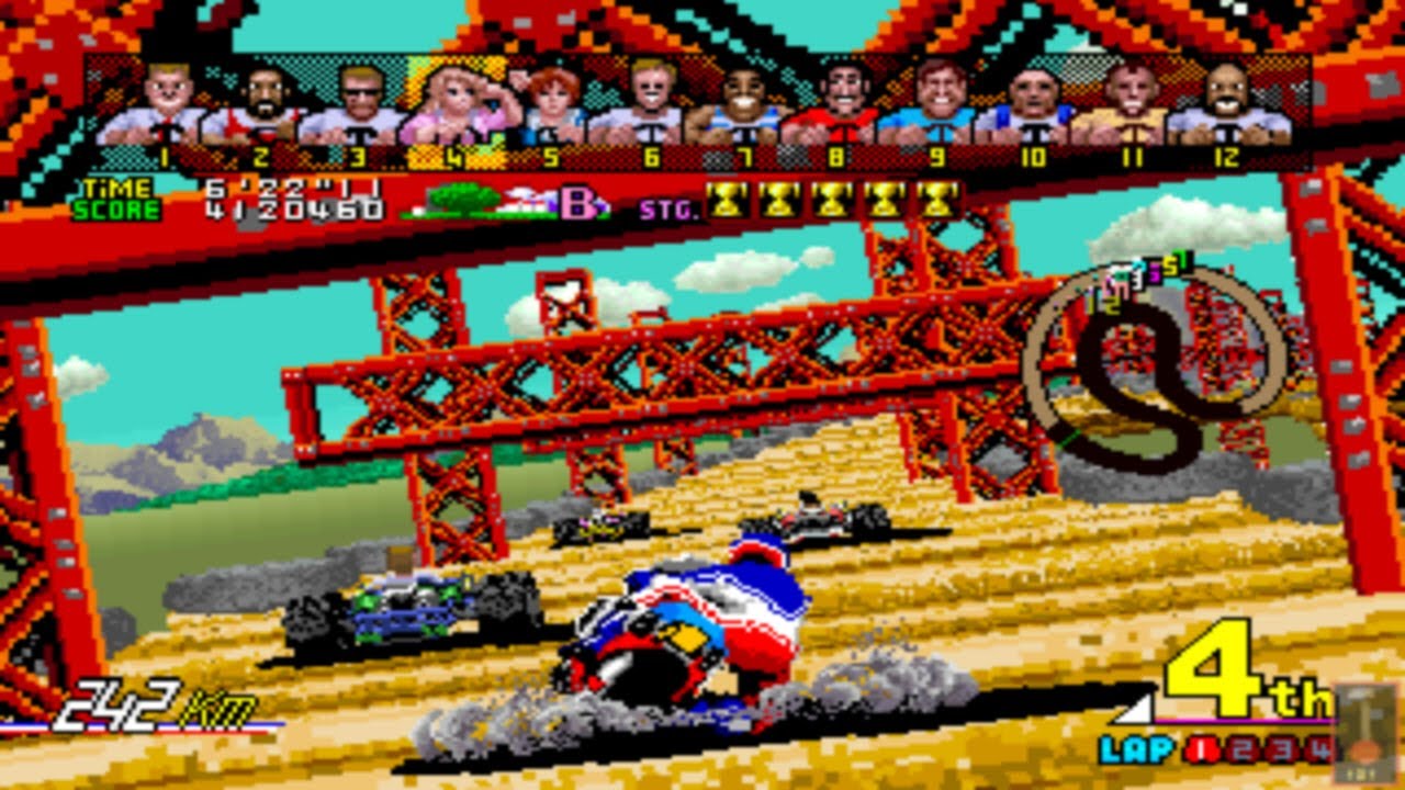 Power Drift (パワードリフト) - Sega Y Board - Emily - Course B +