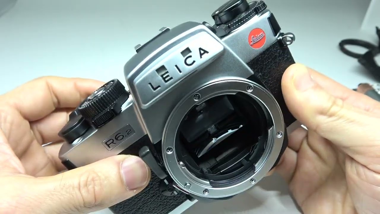 LEICA ライカ 一眼レフ R6.2 シルバー - YouTube