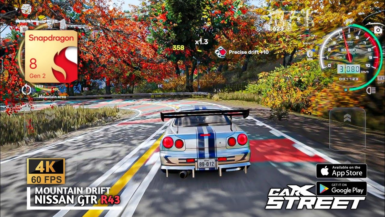 Carx Street mobile 4k max graphics | snapdragon 8 gen 2 | iQOO Neo