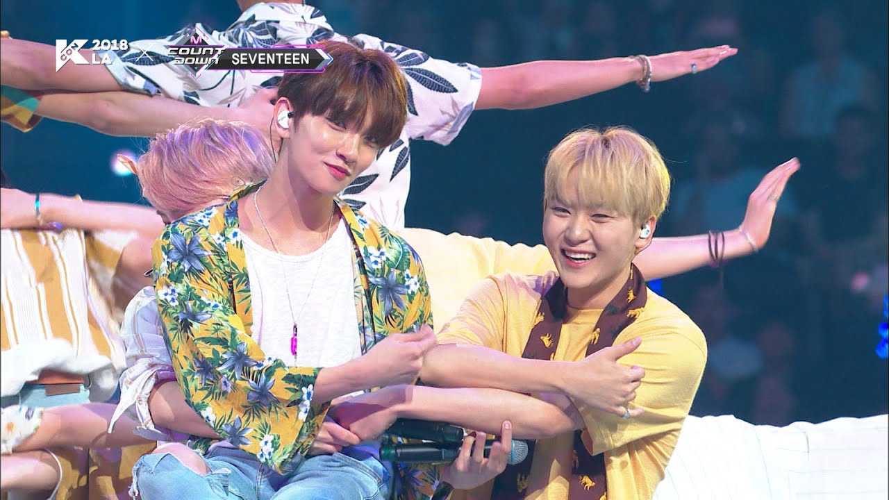 KCON 2018 LA] SEVENTEEN (세븐틴) l Oh My! (어쩌나) - YouTube