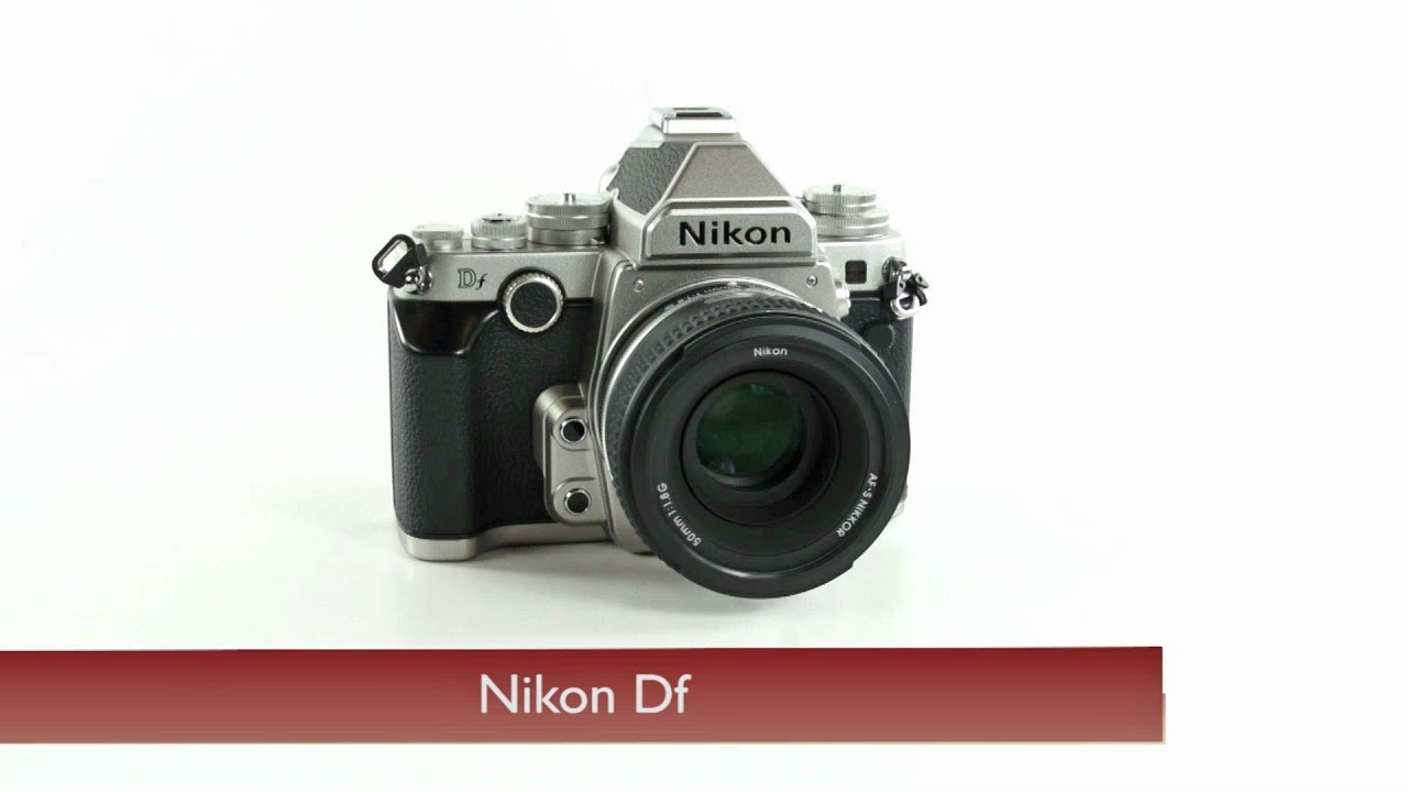 Nikon Df Camera with 50mm f/1.8 Lens (Silver) Nikon Df at B&H Photo