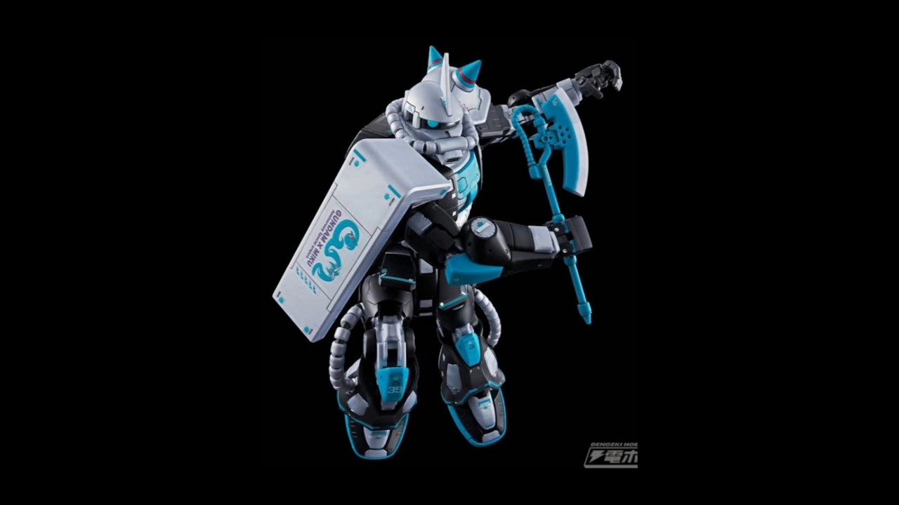 RG 1/144 MS-06F Zaku II (Hatsune Miku Ver.) - Gunpla San