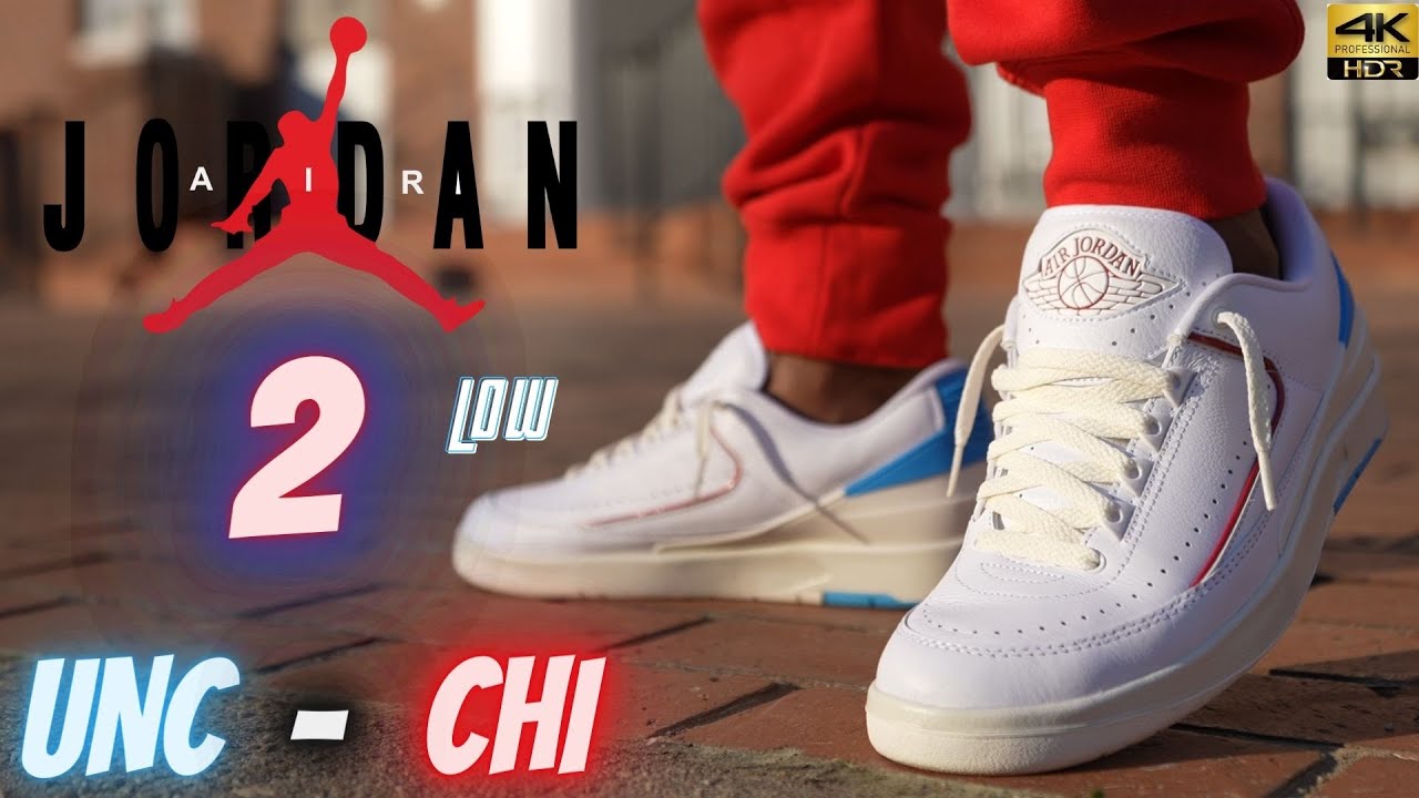 JORDAN 2 LOW POWDER BLUE DETAILED REVIEW & ON FEET W LACE SWAPS