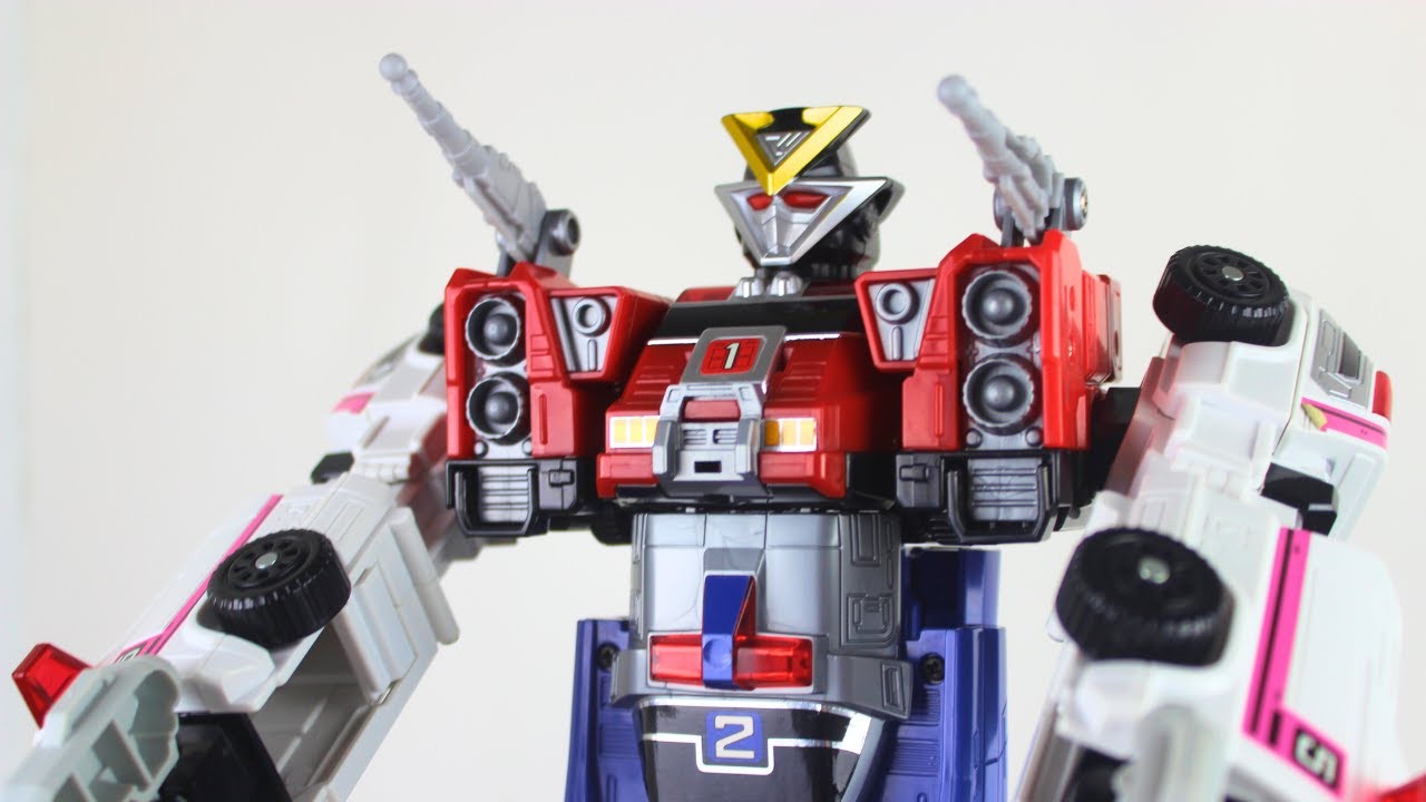 DX VRV Robo (Rescue Turbo Megazord) - Gekisou Sentai Carranger