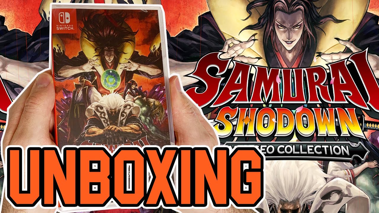 Samurai Shodown NeoGeo Collection (Nintendo Switch) Unboxing - YouTube