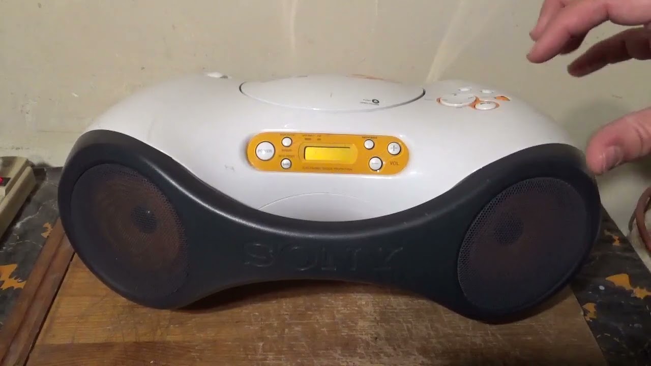 希少】ソニー CD AM FM ラジオ プレーヤー ZS-X1 日本未発売 希少