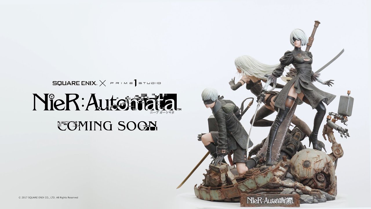 SQUARE ENIX MASTERLINE NieR:Automata/プレビューvol.1 - YouTube