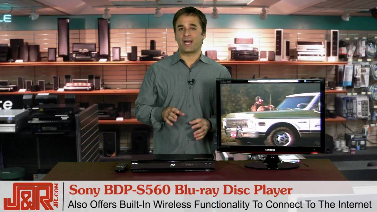 Sony BDP-S560 Blu-ray Disc Player - YouTube