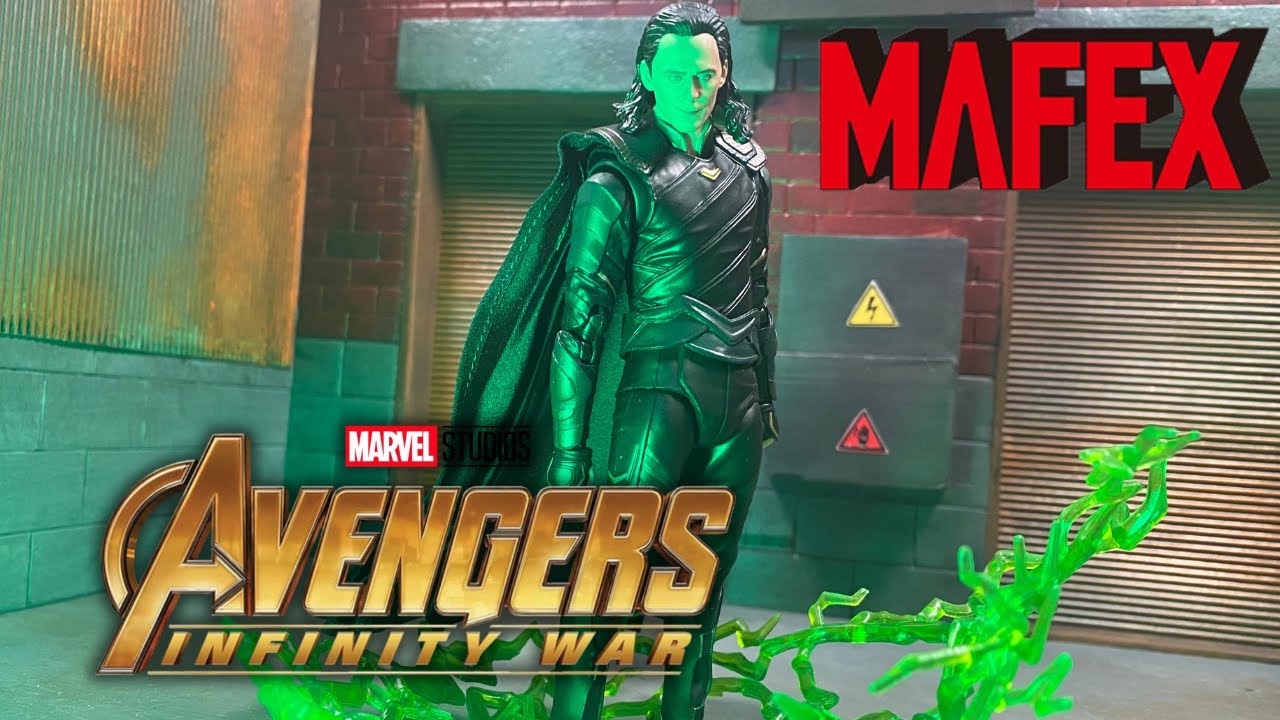 Avengers: Infinity War MAFEX No 169 Loki Figure Review - YouTube