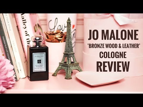 Jo Malone London: Bronze Wood & Leather Perfume Cologne! Review Of