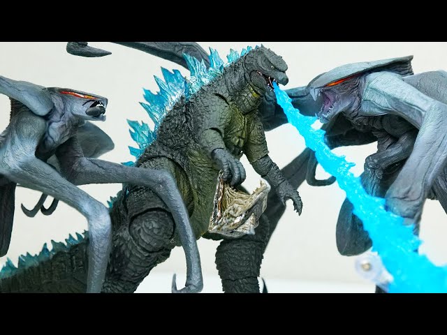 ゴジラ M.U.T.O. フィギュアセット GODZILLA figure set MUTO