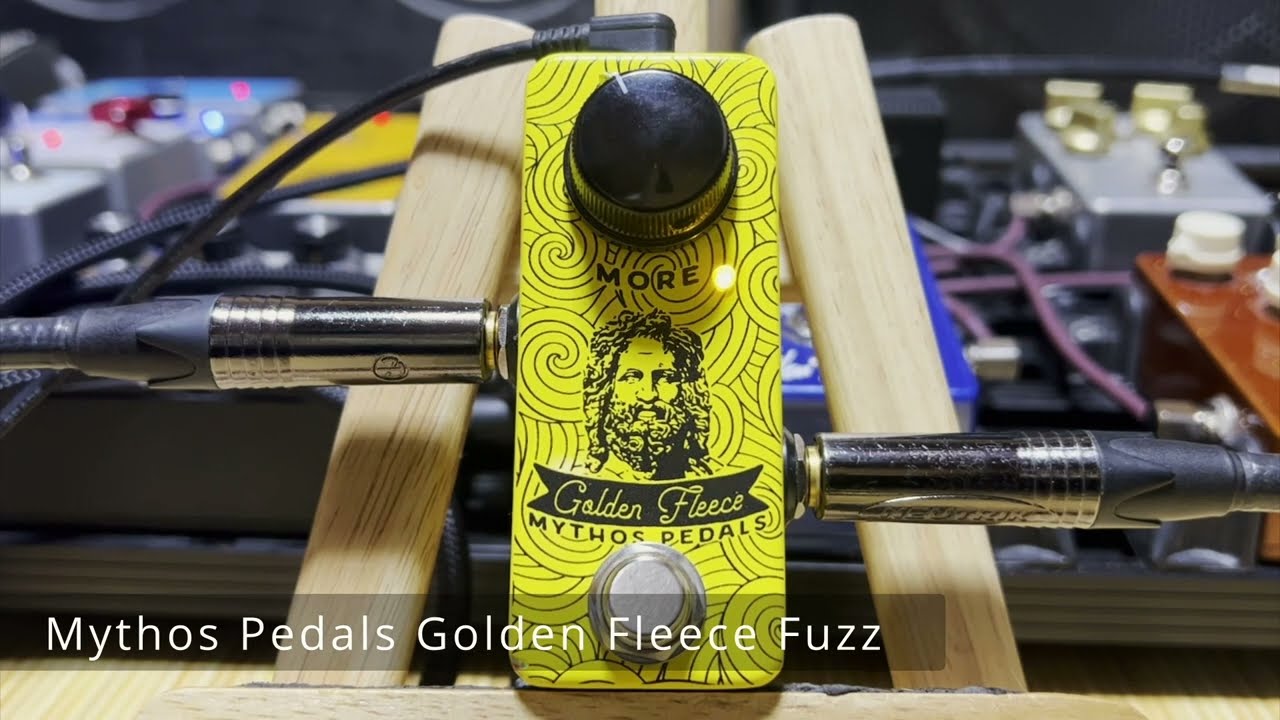 Mythos Pedals Golden Fleece Review @efmaniac111 - YouTube