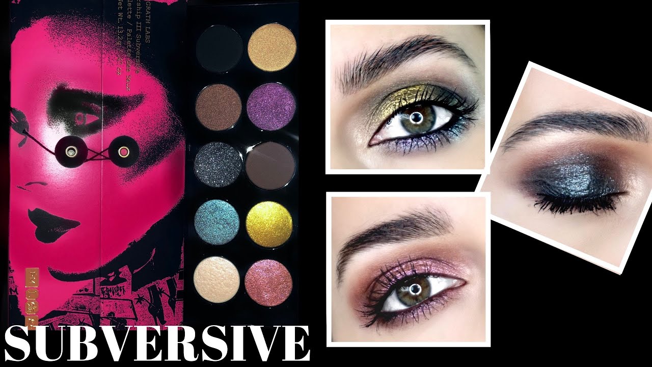 Pat McGrath Labs Mothership III: Subversive | 3 Looks 1 Palette