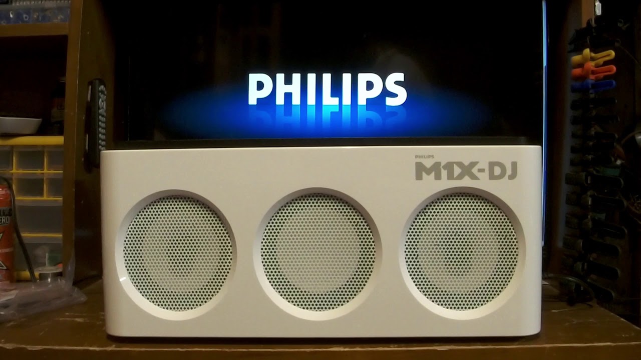 Portable DJ solutions - Philips M1X-DJ sound demo - YouTube